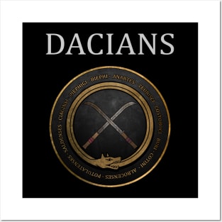 Dacia - Ancient Dacian Tribes - Draco and Falx Symbol Posters and Art